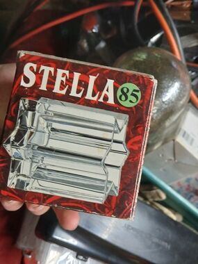 RCR Royal Crystal Rock "Stella" item is a 24% lead crystal votive candle holder